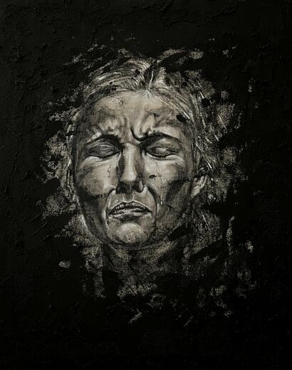 L\'ASSENZA - a Paint Artowrk by Laura Casali